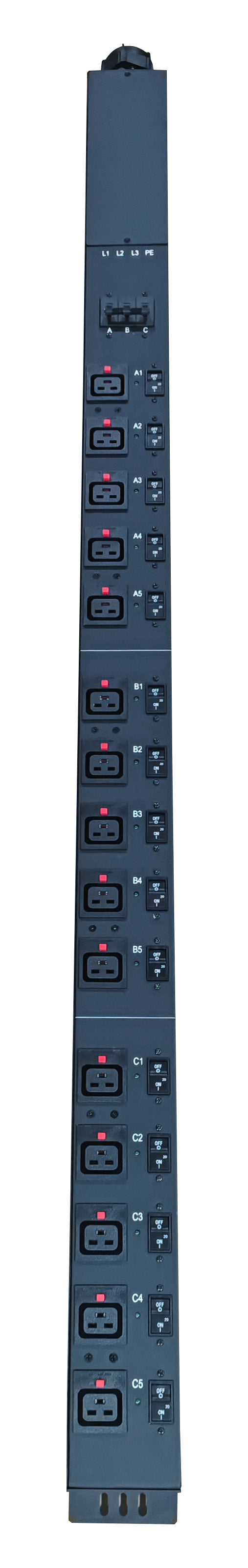 C19 15-Port Basic PDU with main breaker