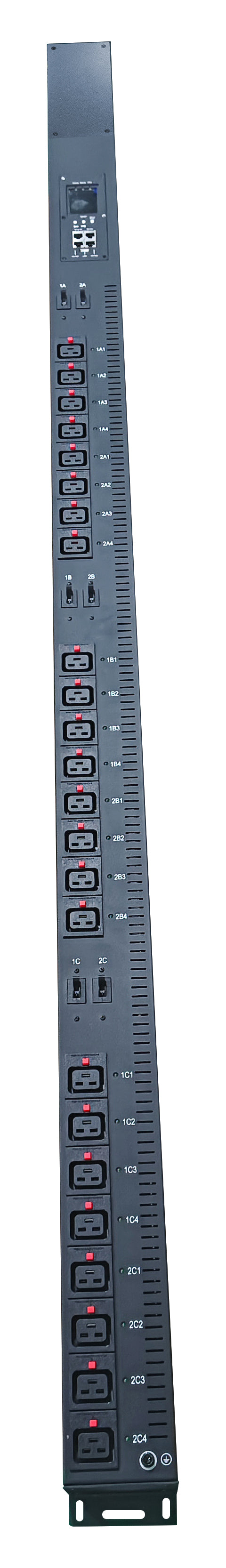 C19 24-Port Smart PDU - Protection per 4-port