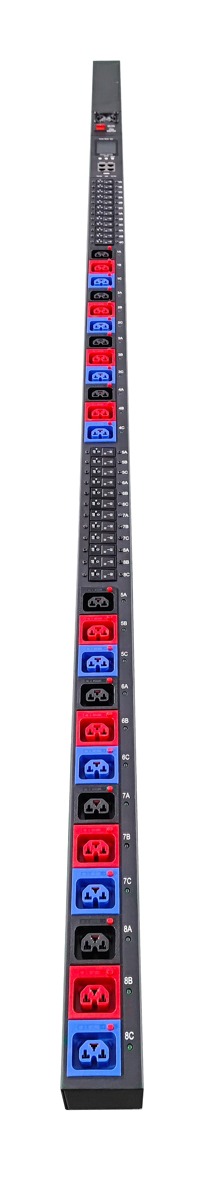 C39 Socket C39 24-Port Smart PDU - 125A ABCABC rotation – ANEN POWER